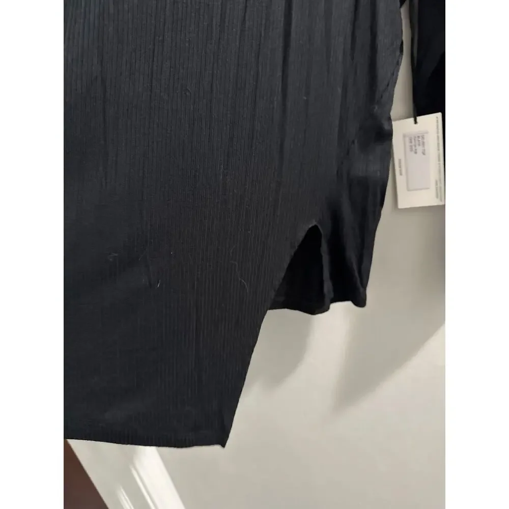 🔴Yana K Black long sleeve tunic‎ top one size